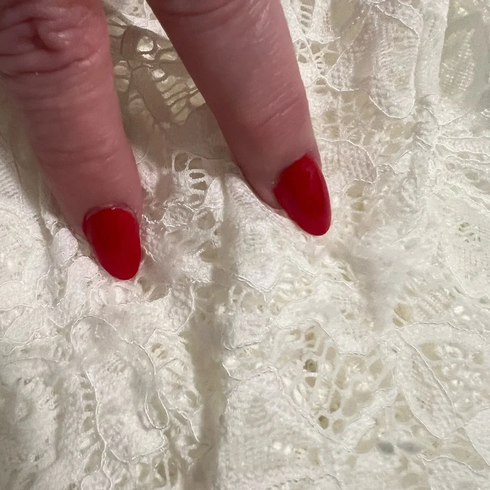Torrid White Lace Wedding Dress - Picture 15 of 16
